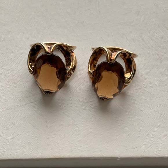 Jewelry - 18kt gf Amber Rings‼️Price for 1-Only